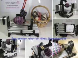 Niko’s Egg-painter robot (OpenBuilds)