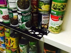Pantry shelf extender
