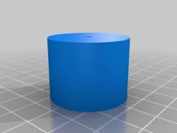 Pokeball spacer for 18650 sled