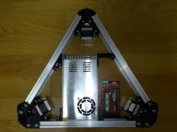 Ramps 1.4 Holder for Kossel 2020 near Power Supply