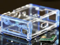 Raspberry Pi B with Camera Mount re-mixed for 3D printer