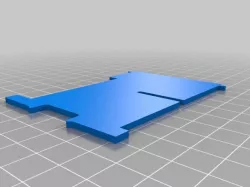 Raspberry Pi model B+ case Re-mix for 3D printer