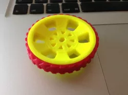 Rueda para robot con arduino. Wheel.