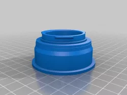 Samsung NX to K-mount adapter