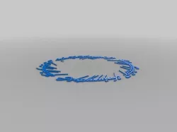 Tengwar text in the one ring.
