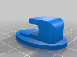 Uchwyt do zazdroski na okno (command hook for curtain rod)
