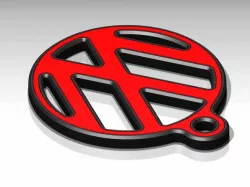 VW KEY RING