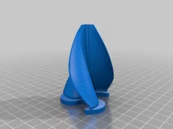 Wind turbine concept test piece