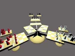 3 Player 3D Chess