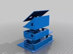 3D Exploded View Model of Home