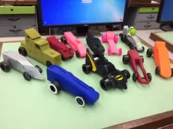 3D Printed CO2 Car Project - Year 2