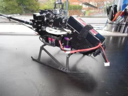 450 RC helicopter skids