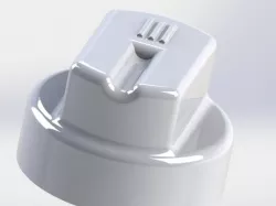 737 Custom 18mm Knob for Radio Panel (6mm hole)