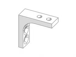 90 deg lean corner for 11mm x 11mm timber