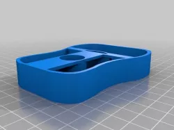 Acoustic guitar body cookie cutter