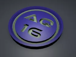 AQ16 Ink Stamp Mold