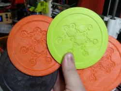Caffeine molecule mug coaster