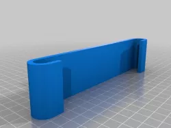 Car head rest fixture for tablet holder