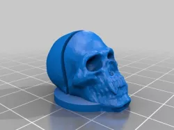 card stand skull tabletop