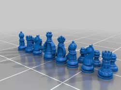Chess - Classic Set - LowPoly