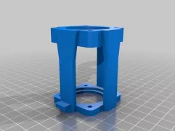 CNC Mill stepper motor mount for Z axis