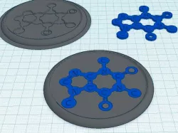 Coffee Caffeine Coaster
