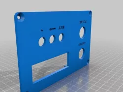 Coffee grinder timer panel for 16x2 LCD screen