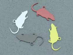 Cute Rat Keychain