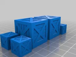 D&D Wooden Crates