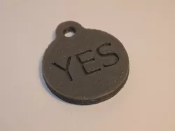 Decision Making Keychain