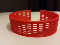 Diagonal Mesh Bracelet