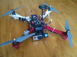 DJI F450 adaptor mount gimbal Tarot T-2D