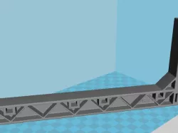 Ecubmaker Z Axis Arm ( Flashforge Creator Z Axis Arm)