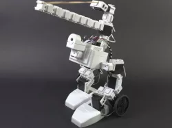 EDI Mech Warrior Elastic Band Shooting Roobt with EZ-Bits