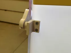 Enclosure latch - 2 piece - 90-deg rotation