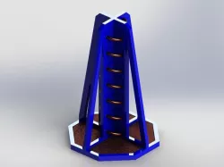 Far Vew 5.8 Ghz 7 Turn LHCP Helical V2