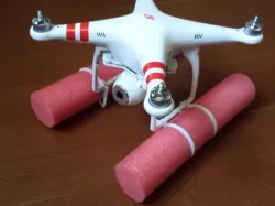 Floating Extentions for DJI Phantom Vision