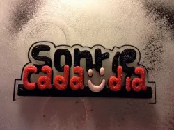 Frigomensaje. Sonríe cada día.
