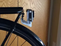 GoPro to bike rack