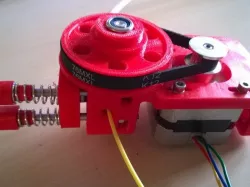 Greg Wade Bowden Extruder, Delta Bad Boy 3d printer