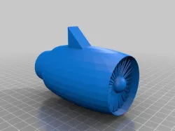 jet engine model