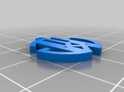 jv Monogram Pendant