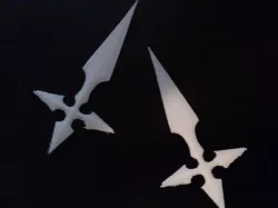 Kingdom Hearts - Larxene's blades