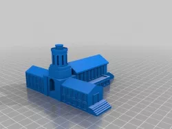 Model of CMU's Hamerschlag Hall