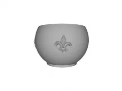 Musketeer Knitting Bowl