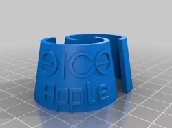 My Customized 31C3 Parametric Bottle Name Tag