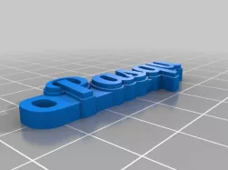My Customized HD Name/Tag Keychain