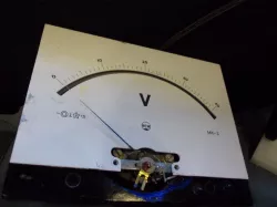 post nuclear meltdown voltmeter panel replacement