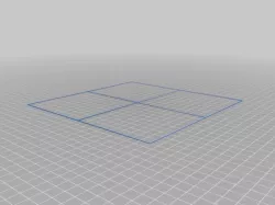 Print Bed Level Check 200x200mm