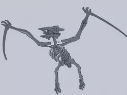 Pterodactyl for 3D Printing.